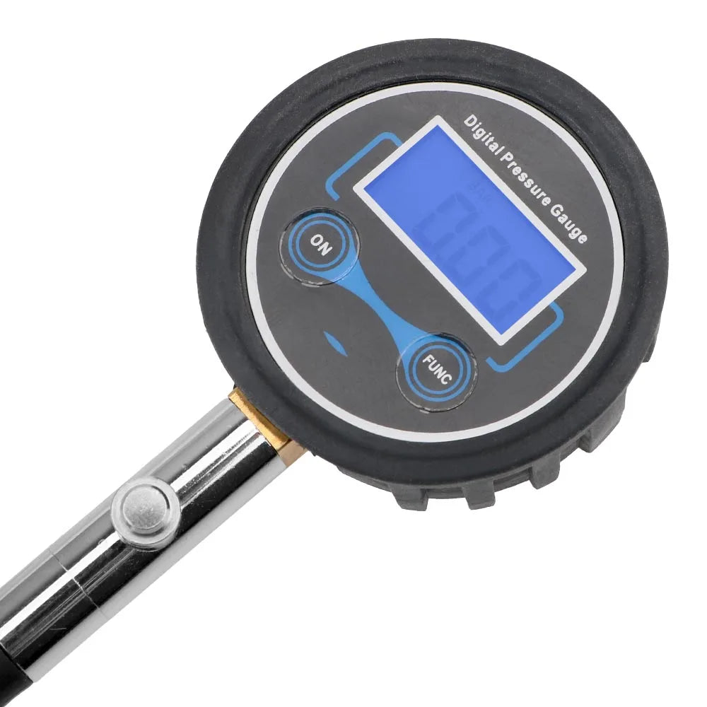 Auto-Reifendruckmessgerät, digitaler LCD-Reifentester, hochpräzises Überwachungssystem, Testzubehör für Auto, LKW, Fahrzeug, Motorrad