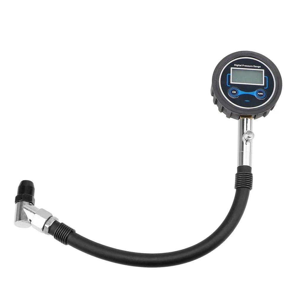 Auto-Reifendruckmessgerät, digitaler LCD-Reifentester, hochpräzises Überwachungssystem, Testzubehör für Auto, LKW, Fahrzeug, Motorrad