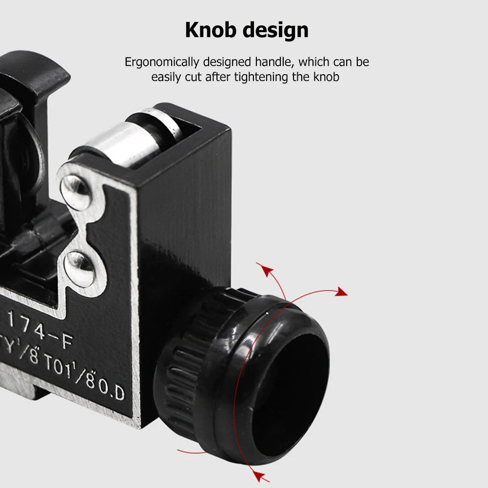 MINIATUR-HANDBUCH-KUPFERROHRSCHNEIDER HEISE 3-28 MM 1/8" bis 1-1/8" Stahl und Aluminium C Schneidwerkzeug Mini Metall Kleinschneider Zugang
