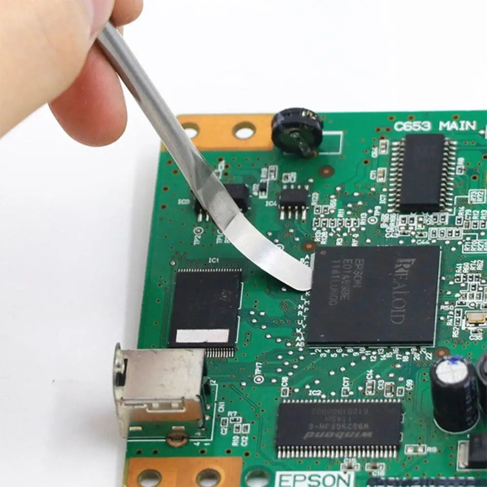 8 stücke CPU IC Kleber Entferner Telefon Reparatur Werkzeug C Chip Reparatur Dünne Klingen Pirat Reparatur Hand Werkzeug Für Mobile telefon Computer