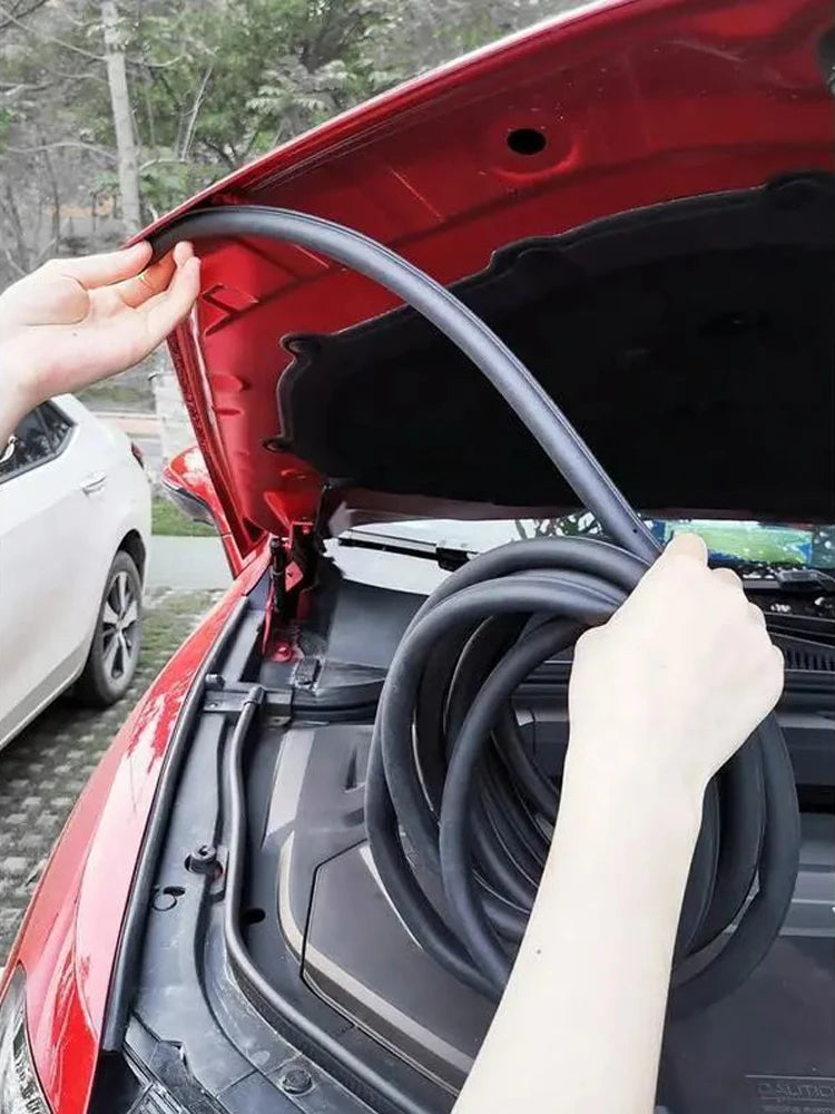 Auto-Gummitürdichtung Typ Big D Autotür-Motorhauben-Kofferraumdichtungsstreifen Universelle Geräuschisolierung Autodichtungen Zubehör für Auto
