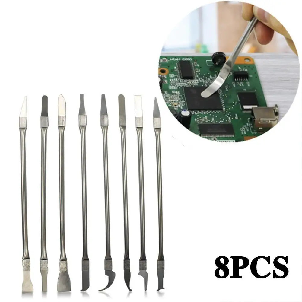 8 stücke CPU IC Kleber Entferner Telefon Reparatur Werkzeug C Chip Reparatur Dünne Klingen Pirat Reparatur Hand Werkzeug Für Mobile telefon Computer