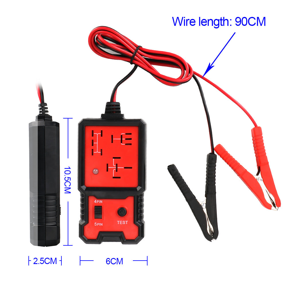 Car Accessories Car Battery Checker Universal 12V LED Indicator Light Car Relay Tester Automotive Electronic Relay Tester