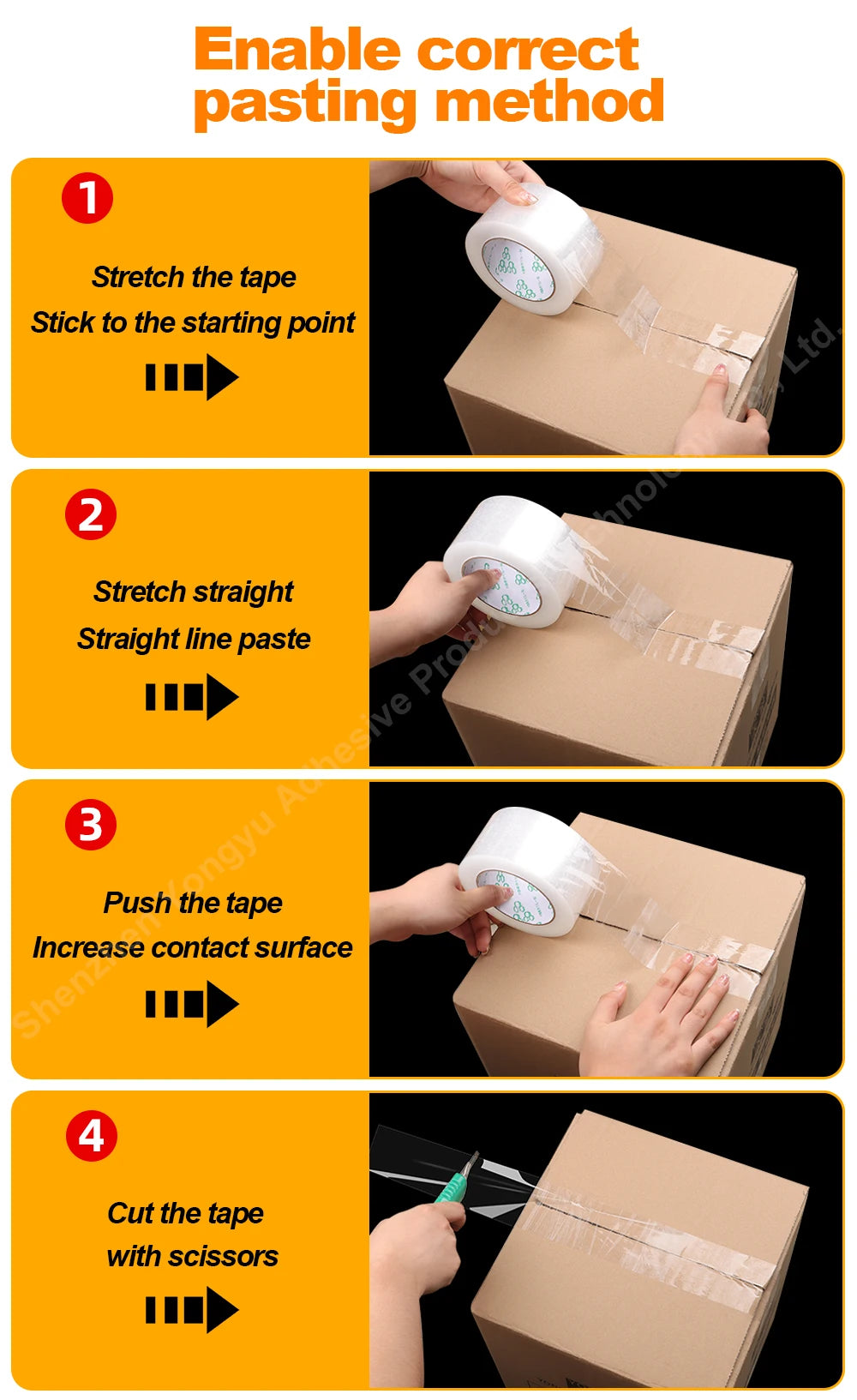 Packing Tape,Clear Packaging Tape ,Shipping Tape for Moving Boxes, Shipping, Office  Moving Boxes