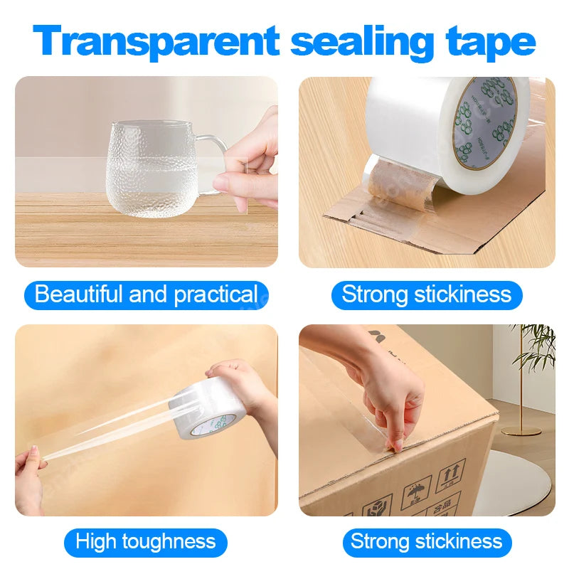 Packing Tape,Clear Packaging Tape ,Shipping Tape for Moving Boxes, Shipping, Office  Moving Boxes