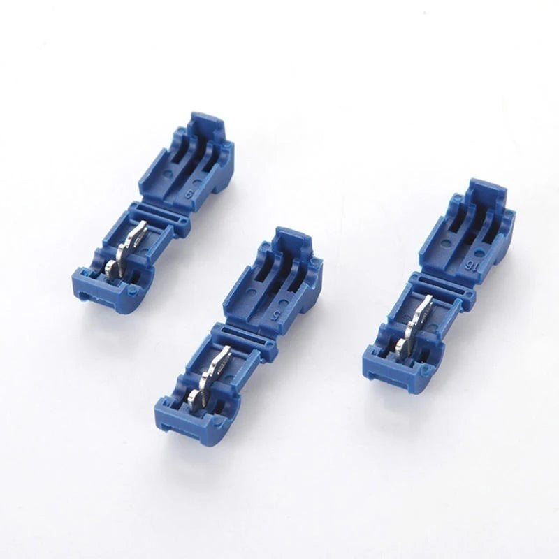 20pcs/40Pcs Quick Electrical Cable Connectors Snap Splice Lock Wire Terminals Crimp electric motorcycles  ham radio - ToolFlx