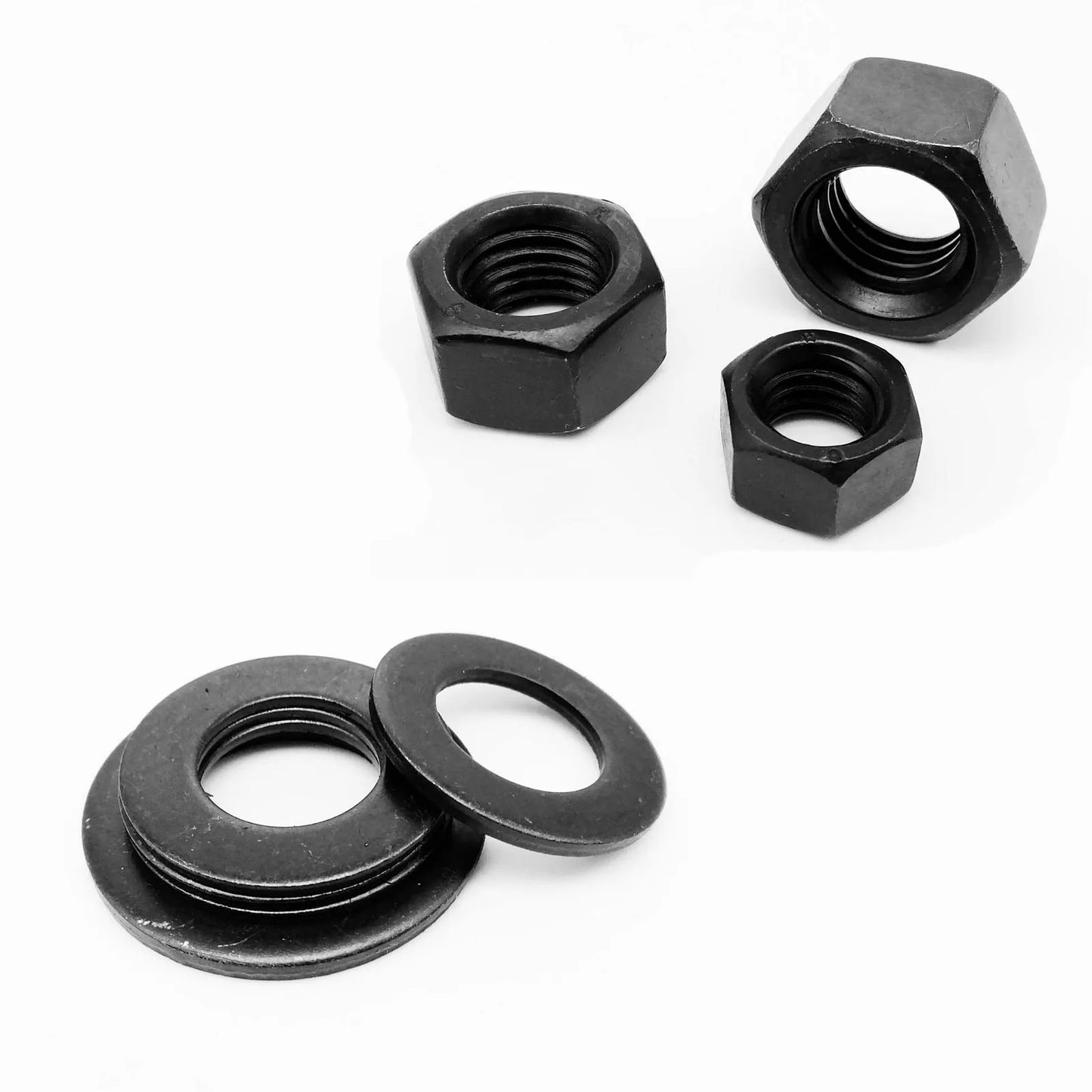 400/2100pc M1.6 M2 M2.5 M3 M4 M5 Black Grade 12.9 Steel Hexagon Hex Socket Cap Head Screw Bolt Nut Washer Set Assortment Kit Box