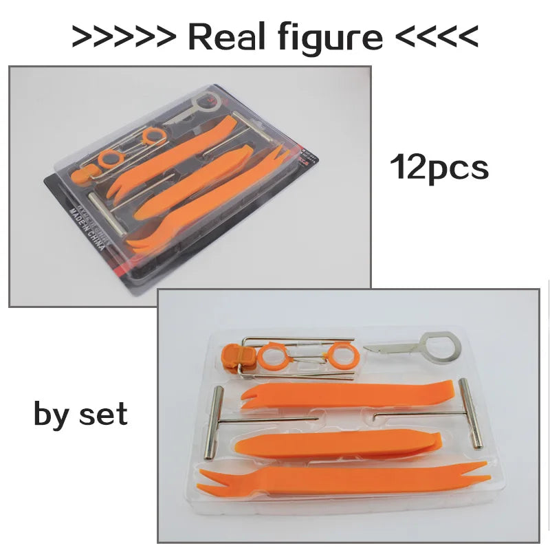 Multiple Car Hand Tool Car Audio Disassembly Tool Plastic Pry Bar Door Panel Disassembly Pry Panel Interior Clip Rocker Crowbar