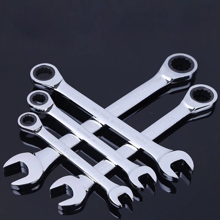 Ratchet Metric Wrenches Torque Universal Spanners for Car Repair Hand Tools