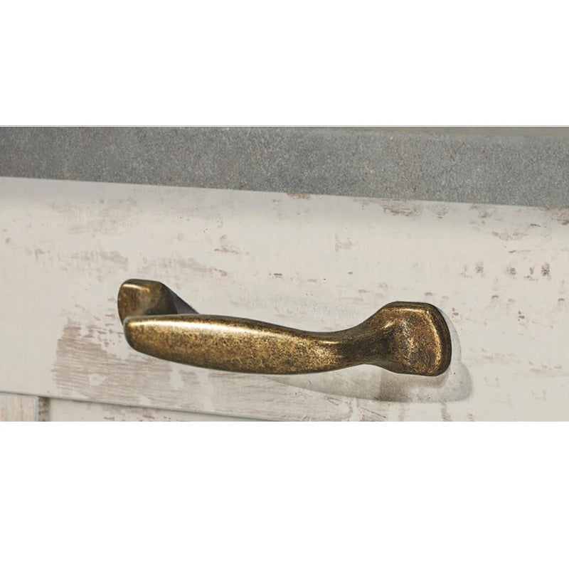 YUTOKO Retro Cupboard Pull Handles Metal Antique Brass Wardrobe 128mm Kitchen Drawer Cabinet Door Handle Furniture Knobs