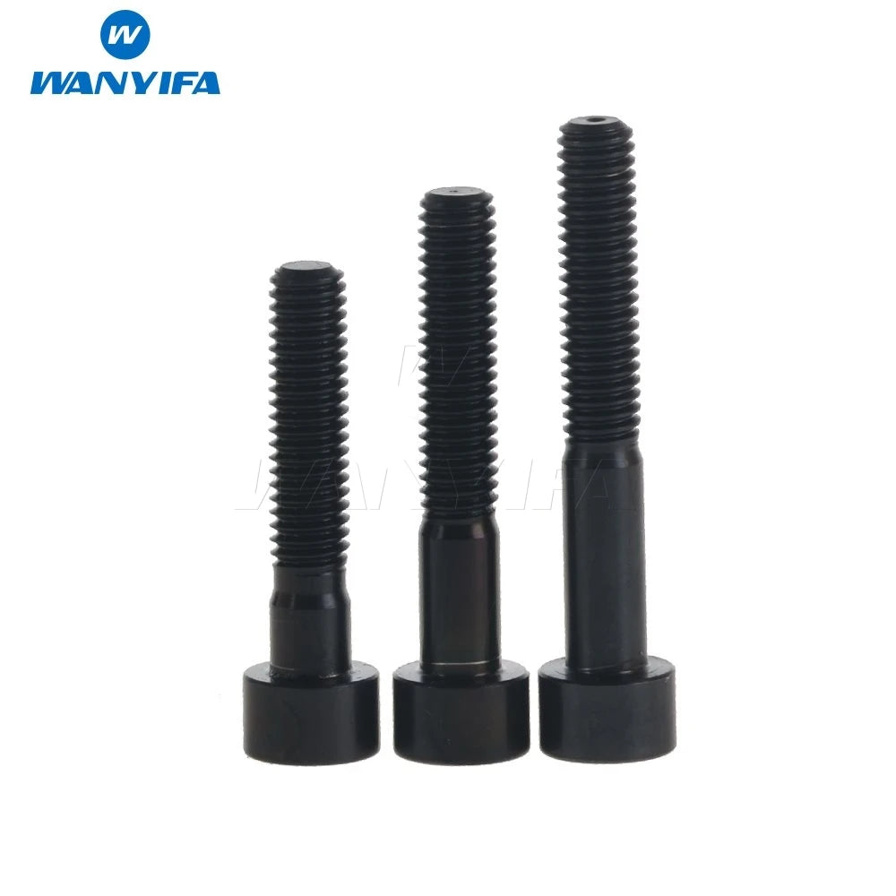 Wanyifa Titanium Ti Bolts M6 x 10 15 16 18 20 25 30 35 40 45 50 55 60 65mm Screw for Bicycle Headset Brake