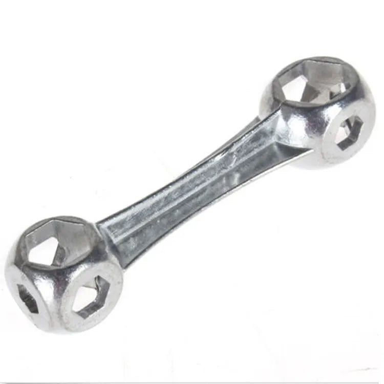 Bone Wrench Multipurpose Wrench Hexagon Sleeve Tool 10 in 1 Mini Pocket Size Portable Repair Bicycle Riding Sleeve Hand Tool