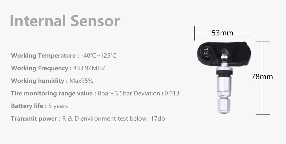 Système de surveillance de la pression des pneus TPMS de voiture intelligente, horloge numérique solaire, écran LCD, système d'alarme de sécurité de la pression des pneus de voiture 