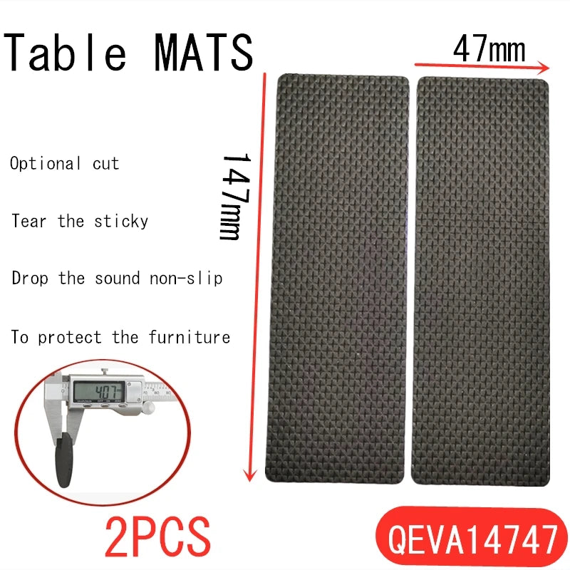 Rubber Pads For Chair Legs 1-24pcs Anti Slip Mat Bumper Damper Non-Slip Round Square Self Adhesive Table Feet Protector Hardware