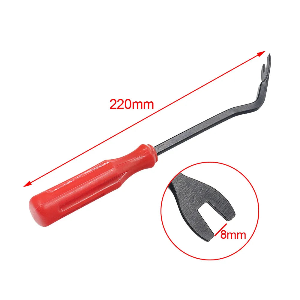 4pcs/Set Portable Car Panel Removal Tool Kit Nail Puller Radio Audio Door Pry Repair Clip Trim Dash Removal Installer Hand Tool