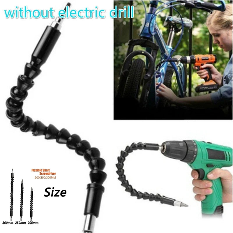 Electric Drill Screwdriver Bit Multifunctional Universal Snake flexible Hose Cardan Shaft Connection Soft Extension Rod Link