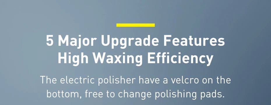 Baseus Car Polisher Machine Wireless Electric Polishing Wax Tool Adjustable Speed Cordless Auto Polish Waxing Machine