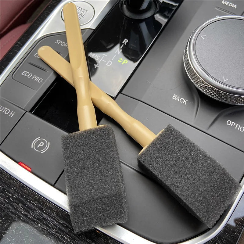 Car Air Conditioner Vent Cleaner Cleaning Brush Detailing Scrub Brush Outlet Wash Duster Dust Removal  Auto Interior Clean Tool