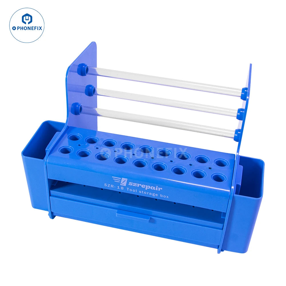 RELIFE RL-001G Sorting Parts Storage Box Screwdriver Mobile Phone Maintenance Desktop Rack Electronic Accessory Organizer Tool