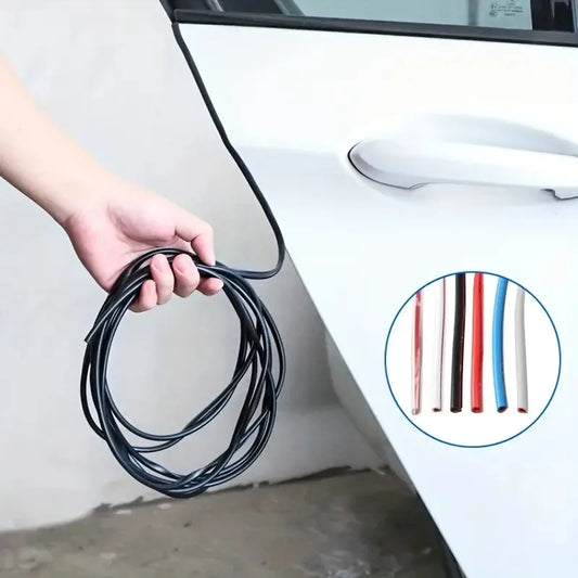 2M/5M Car Door Protector Rubber Anti-Scratch Seal Protector Car Door Soundproof And Guard Strip Door Bottom Anti-collision Strip