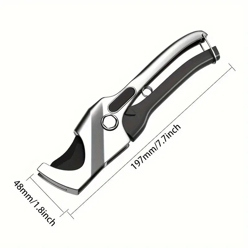 Multi-Purpose Pipe Cutter Non-Slip Water-Resistant Precision Cutting for Plastic & Rubber Tubing PVC Cutter Tool Hand Tools