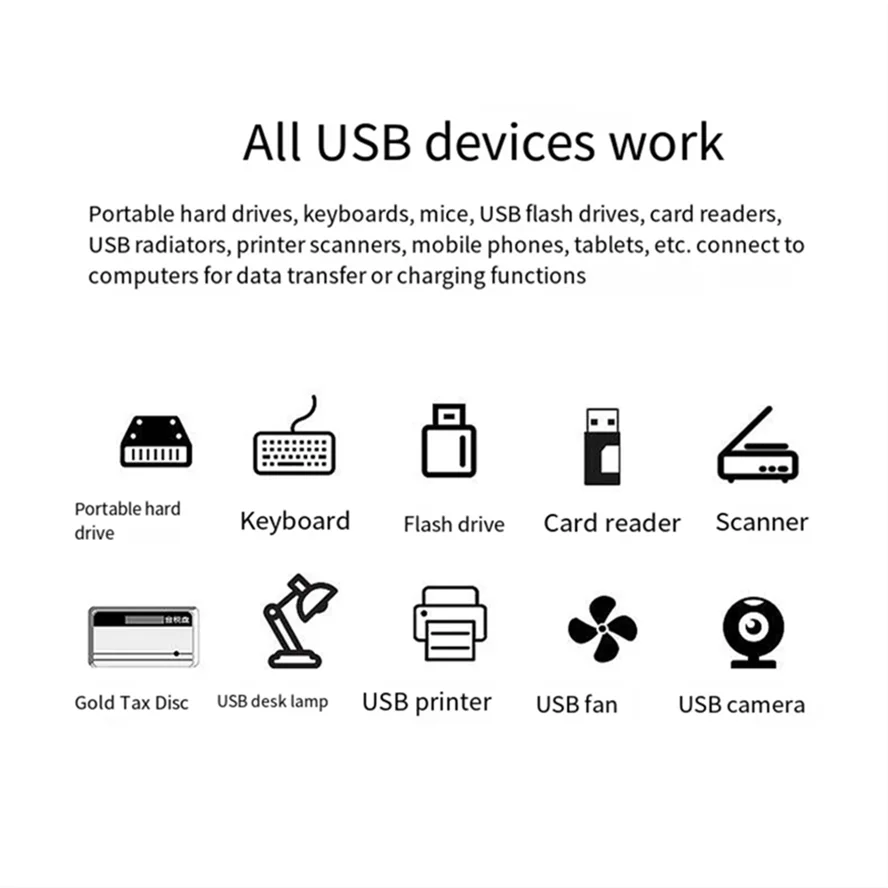 Mini adaptateur de concentrateur USB 3.0, rallonge, répartiteur USB multiple pour ordinateur portable, MacBook, concentrateur USB 2.0 à 3 ports haute vitesse, accessoires PC 