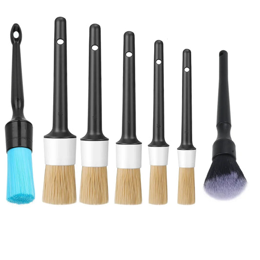 Car Detailing Brush Set Car Cleaning Brushes Sponges Towels for Car Air Vents Rim Cleaning Dirt Dust Clean Tool Wash Accessories - ToolFlx