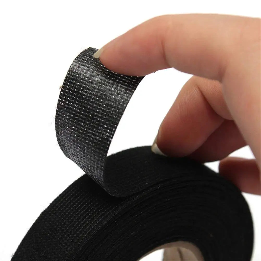 Electrical Tape Heat-resistant Harness Bundle Insulation Auto Wiring Fabric Cloth Wrap Waterproof Cable Organizer Adhesive Tapes