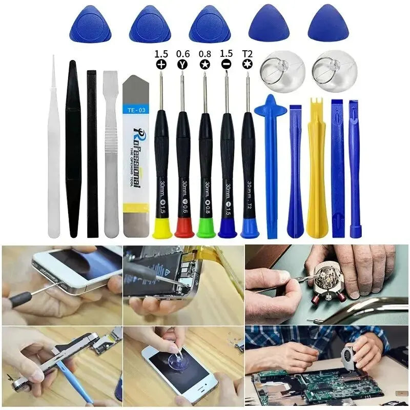 22 In 1 Multifunctional Disassembly Tool Mobile Phone iPad Laptop Screwdriver Maintenance Kit Repair Tools Opening Set For Hand - ToolFlx