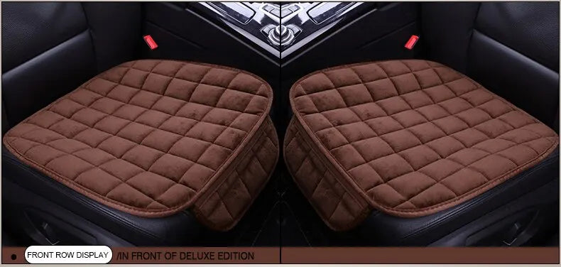 Car Seat Cover Winter Warm Seat Cushion Anti Slip Universal Front Chair Seat Breathable Pad for Vehicle Auto Car Seat Protector