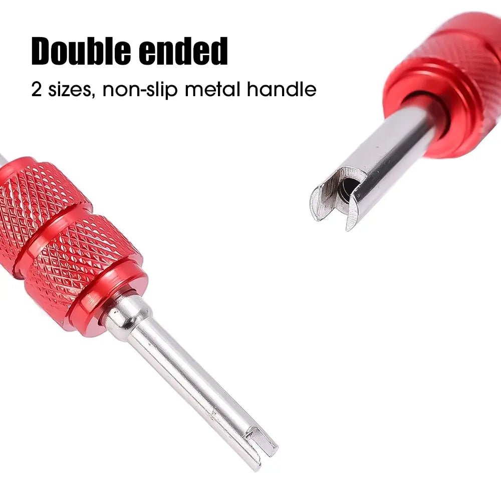 Universal Tire Valve Core Stems Remover Screwdriver Auto Truck Bicycle Wheel Repair Tool Dual Use Car Accessories Tire Remover