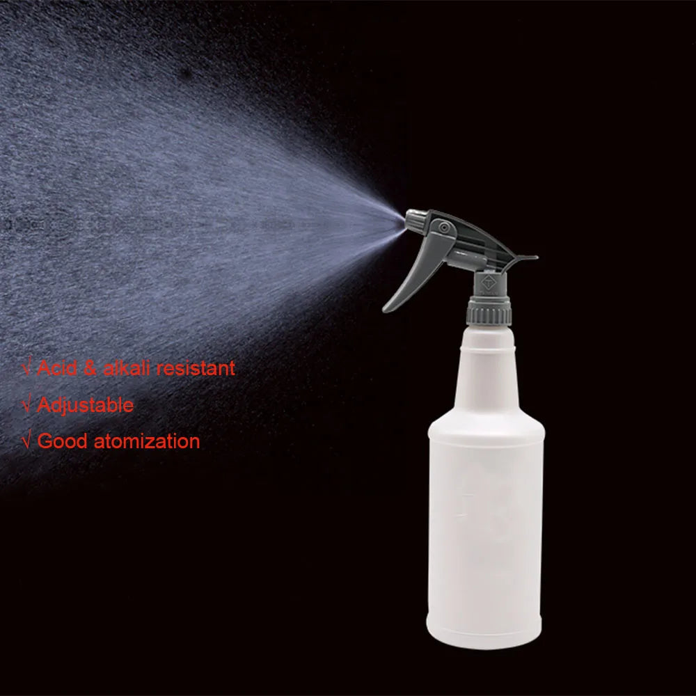 3/5 Pcs Adjustable Trigger Sprayer Heavy Duty Sprayer Head Acid And Alkali Resistant For Auto Detailing Car Cleaning Home Garden