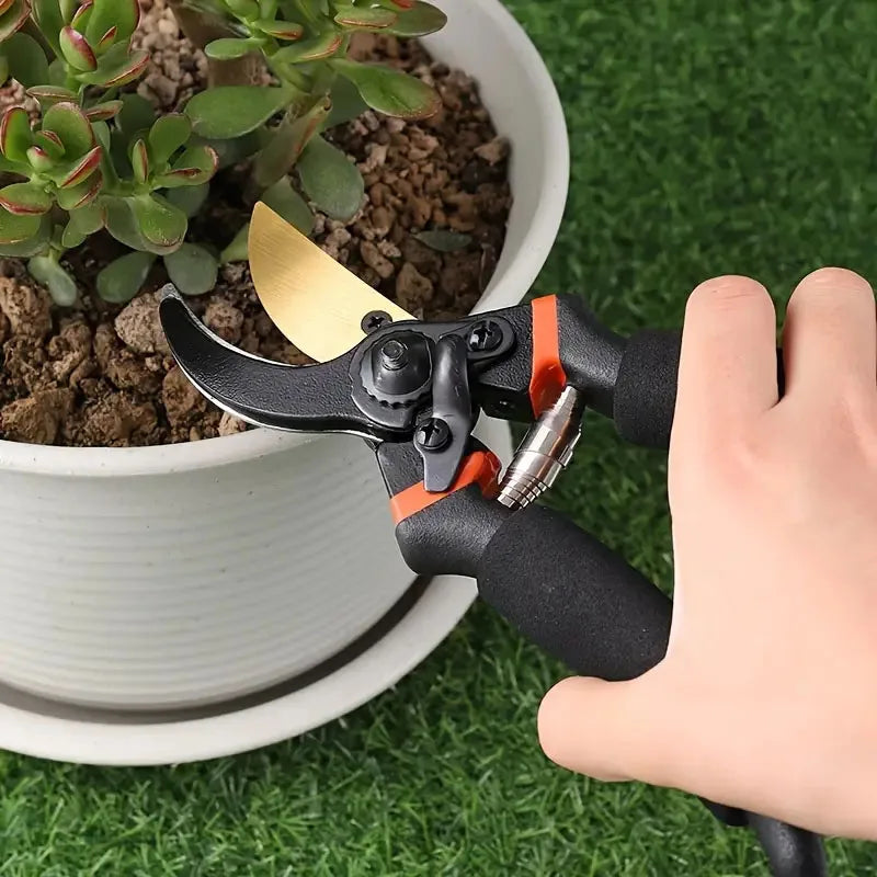 Garden Pruning Shears Plant Trim Horticulture Hand Pruner Shrub Garden Scissor Orchard Branch Shear Professional Pruning Tool