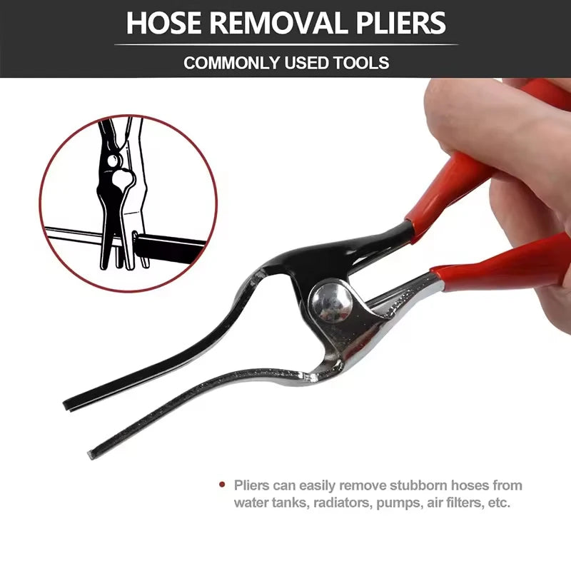 Automobile Tubing Oil Pipe Separation Clamp Joint Tightening Pliers Fuel Filters Hose Tube Buckle Removal Tools Car Pipe Tools - ToolFlx