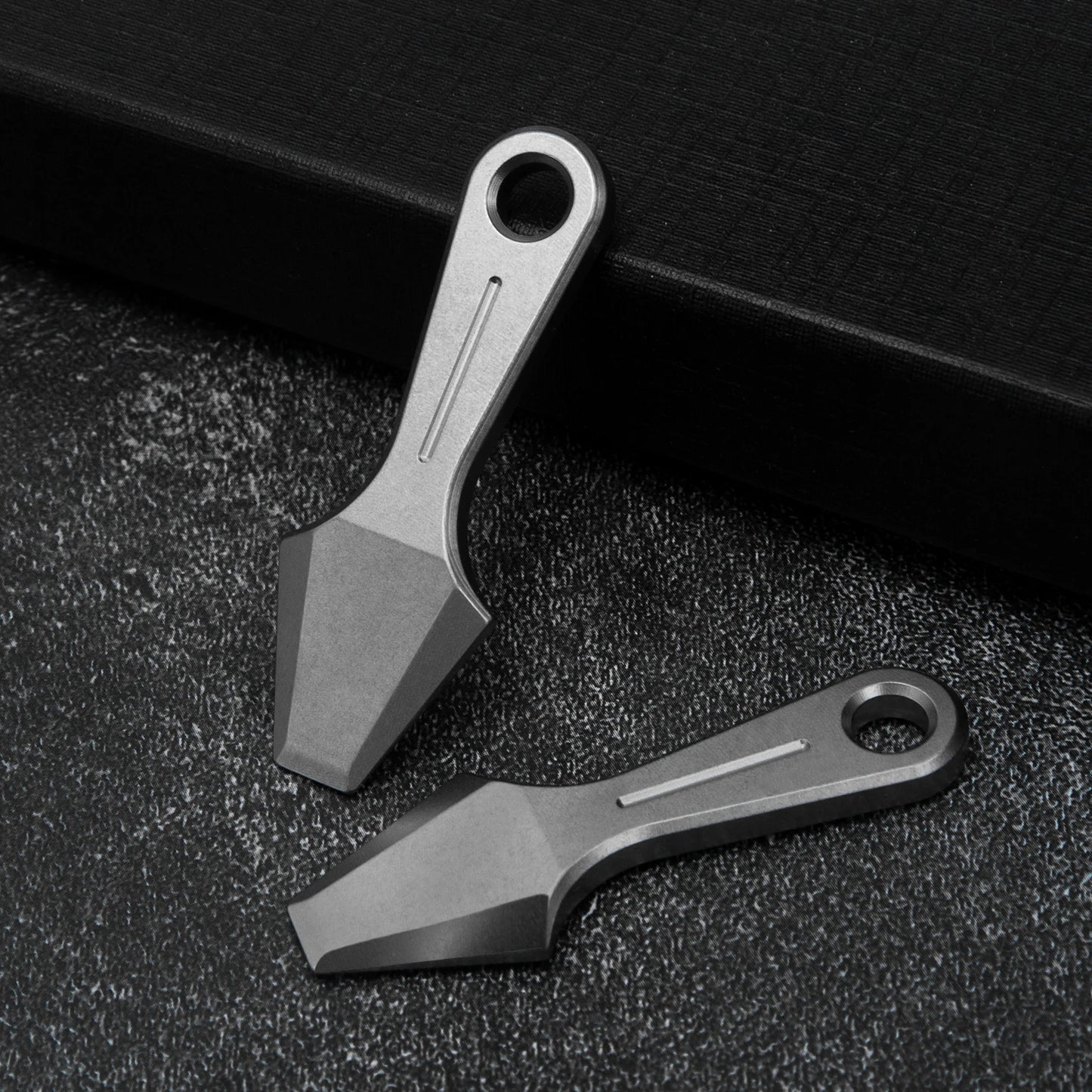 TC4 Titanium Alloy Pry Bar Mini Crowbar EDC Multifunctional Pocket Tool Outdoor Bottle Opener Exquisite Gift