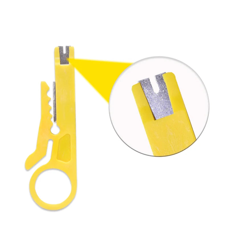 1PC Abisolierzange Messer Crimper Zange Crimpen Werkzeug Kabel Abisolieren Draht Cutter Multi Werkzeuge Cut Linie Multifunktionale Hand Werkzeuge