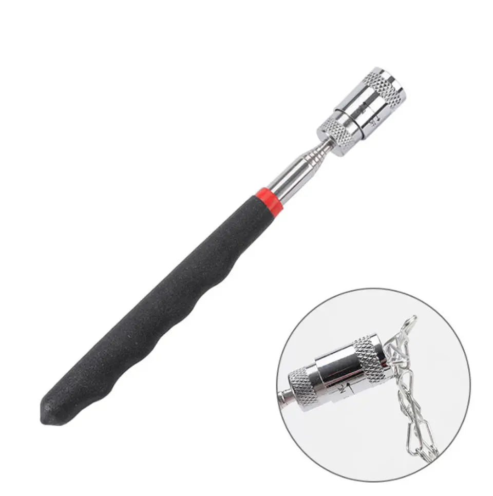 New Telescopic Magnetic Pen Metalworking Handy Tool Magnet Capacity for Picking Up Nut Bolt Adjustable Pickup Rod Stick Set