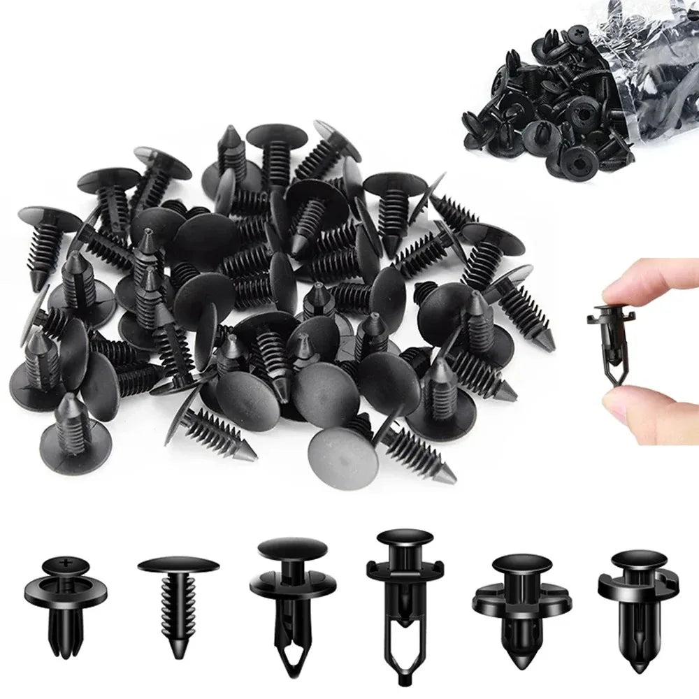 Fixed Clamping Fixtures for Automobiles Plastic Clips for Automobiles Decorative Panel Clips Hybrid Body Bumper Rivets - ToolFlx