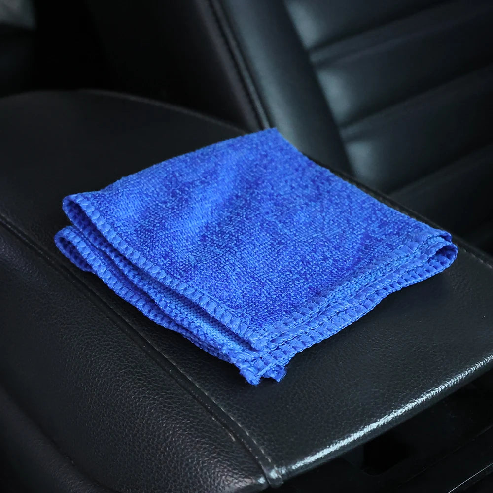 Lot de 1/20 serviettes en microfibre pour lavage de voiture, séchage, chiffon de nettoyage ménager, chiffon de polissage pour détails automobiles, outils de nettoyage à domicile 