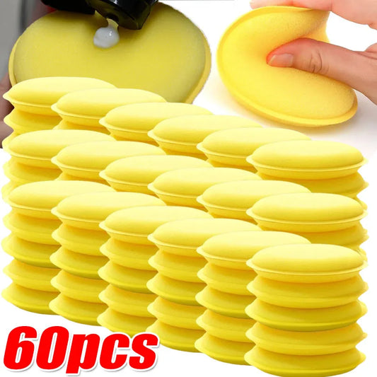 Car Waxing Foam Polish Sponges Applicator Detail Washing Pads Wax Soft Sponge Cleaning Accessories Dust Remove Car Cleaning Tool