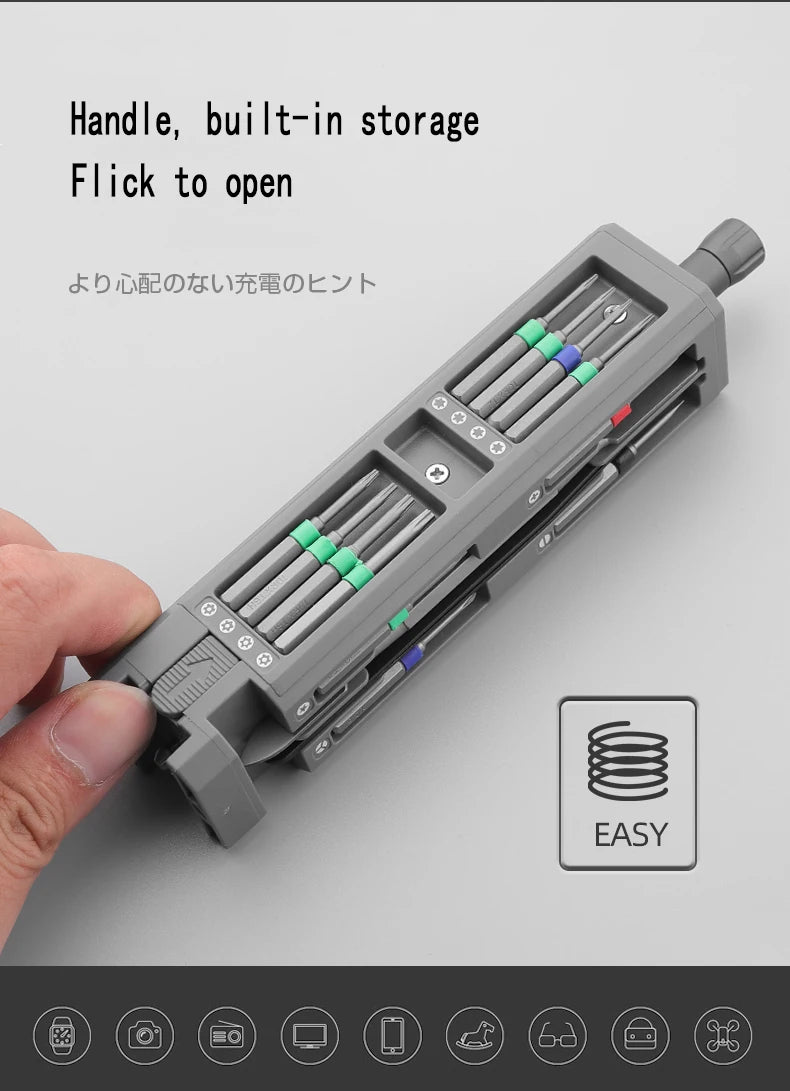 Screwdriver Set Precision Magnetic Screw Driver Bits 8 32 43 46 in 1 Mini Repair Tool for Home Appliances Phone Watches