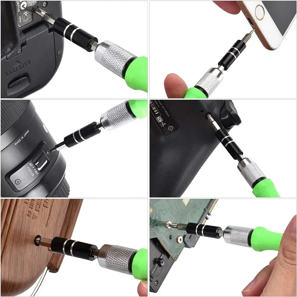 32 In 1 Multifunctional Screwdriver Combination Household Portable Cross Magnetic Precision Screwdriver Set Maintenance Tool