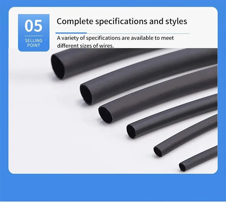 1m 41 Sealing Waterproofing AntiCorrosion Protection And Heat Shrink Tubing For WearResistant And Leak Proof MultiStrand Harness