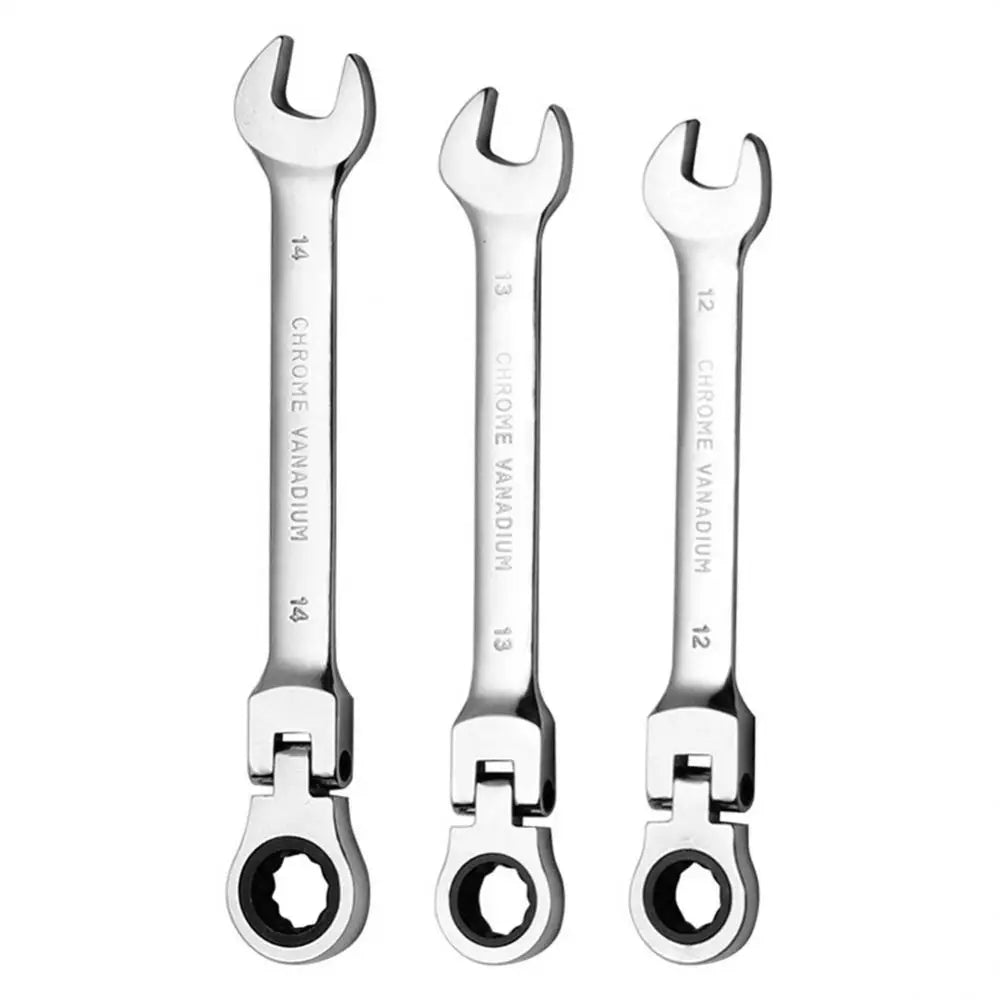 6mm 7mm 8mm 10mm 11mm Dual Heads Ratchet Combination Dicephalous Wrench Spanner Quick Release Hand Tools