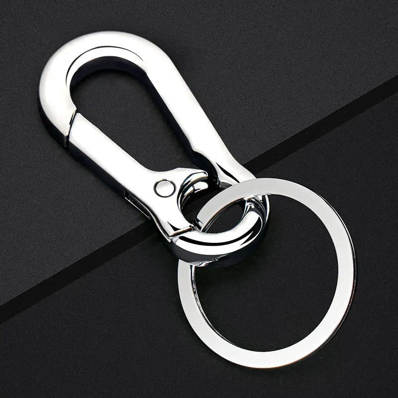 5 Stücke Kürbis Schnalle Schlüsselanhänger Kletterhaken Edelstahl Auto Starke Karabiner Form Schlüsselanhänger Zubehör Metall Schlüsselanhänger Ring 