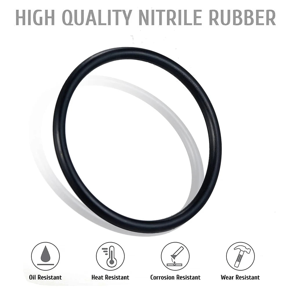 419/225PCS Rubber O-Ring Assortment Kit Buna-N Gasket Sealing Replacement O-Rings 32 Metric Sizes for Plumbing Faucet Repair