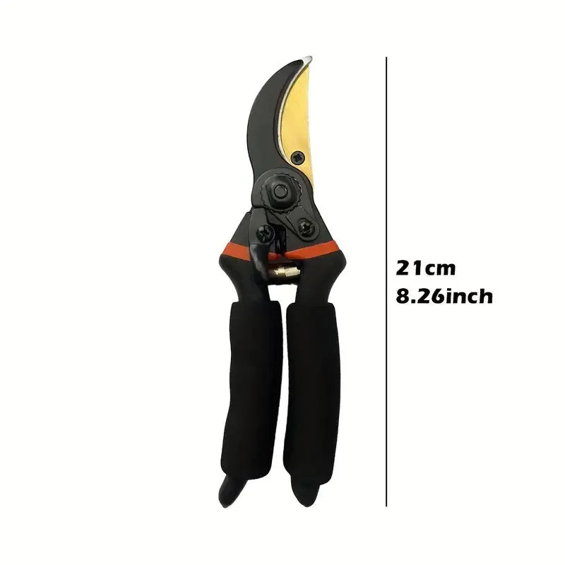 Garden Pruning Shears Plant Trim Horticulture Hand Pruner Shrub Garden Scissor Orchard Branch Shear Professional Pruning Tool