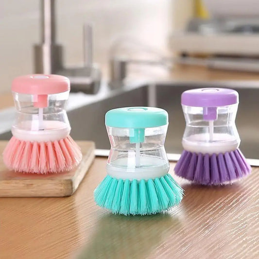 Ustensiles de lavage de cuisine, brosse à vaisselle, astronaute, avec distributeur automatique de savon liquide, accessoires de nettoyage ménager 