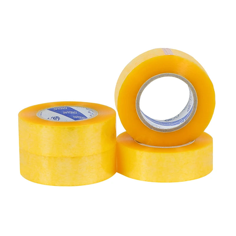 5 rolls of clear packaging tape, heavy duty packaging tape for shipping packaging mobile sealing, 45 yards per roll