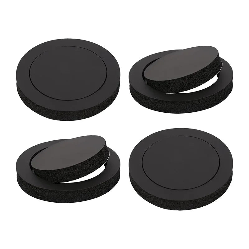 4PCS 4/5/6.5 Inch Car Speaker Sound Insulation Ring Cotton Bass Door Trim Soundproof Auto Interior Accessories Foam Universal